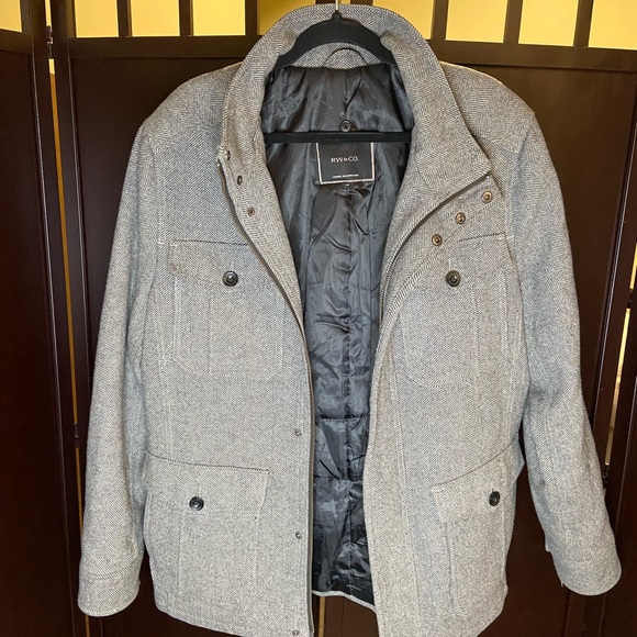 Men’s Tweed Style Jacket - Picture 3 of 9